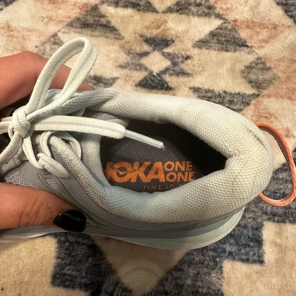 HOKA One One Bondi 7 Women’s Gray Running Shoes size 6.5 D - Picture 6 of 7